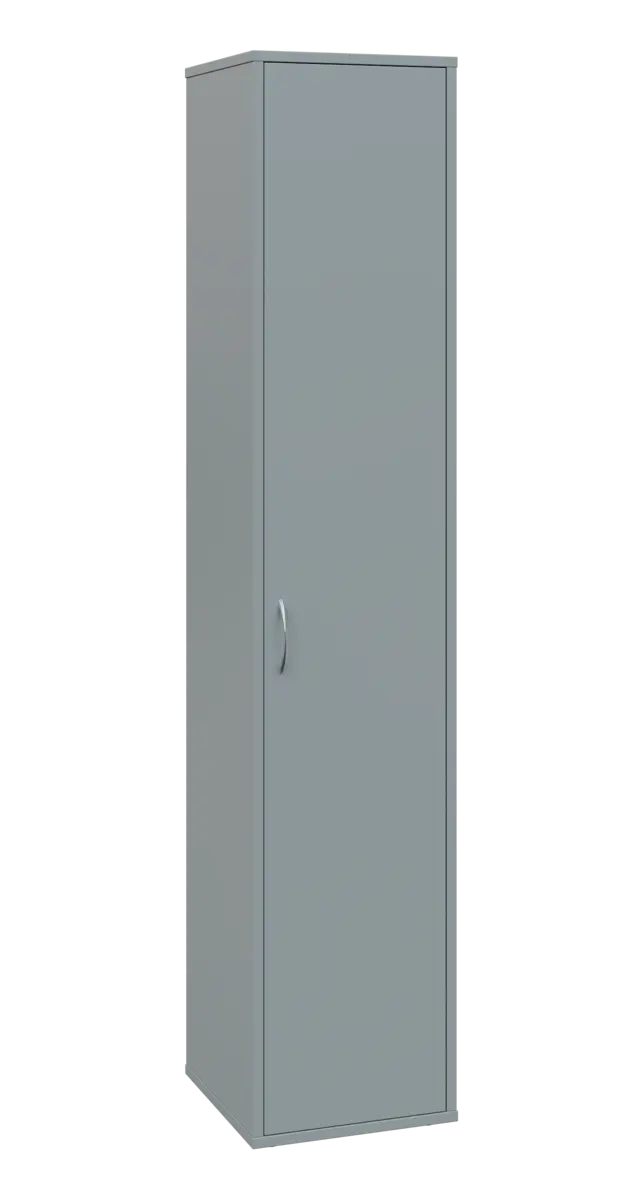 OV 5 - 4D kancelářská skříň, 1-dveřová, pravá, 1800x400x400, šedá
