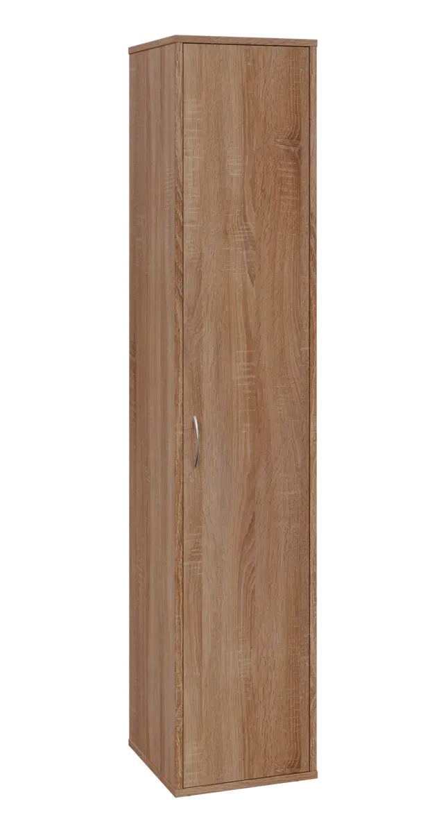 OV 5 - 4D kancelářská skříň, 1-dveřová, pravá, 1800x400x400, dub bardolino