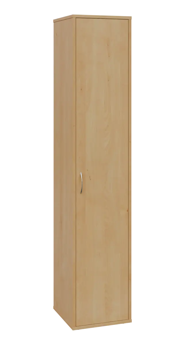 OV 5 - 4D kancelářská skříň, 1-dveřová, pravá, 1800x400x400, javor horský