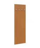 VN - 14 stěna věšáková 600x60x1800 mm, 4-háček Laura, lamino - buk Royal