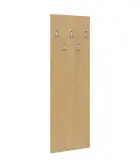 VN - 45 stěna věšáková 600x60x1800 mm, 5-háček Laura, lamino - javor horský