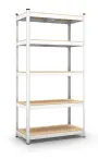 BASIC regál 1800x900x600/5 polic/175 kg, bílá