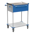 ASSIST 191 vozík zdravotnický, plast ABS, modrá