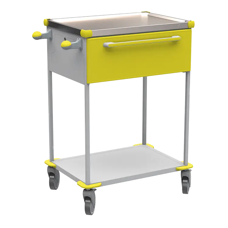 ASSIST 191 vozík zdravotnický, plast ABS, žlutá