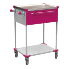 ASSIST 191 vozík zdravotnický, plast ABS, fialová