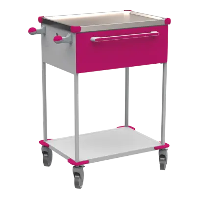 ASSIST 191 vozík zdravotnický, plast ABS, fialová