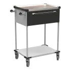 ASSIST 191 vozík zdravotnický, plast ABS, černá