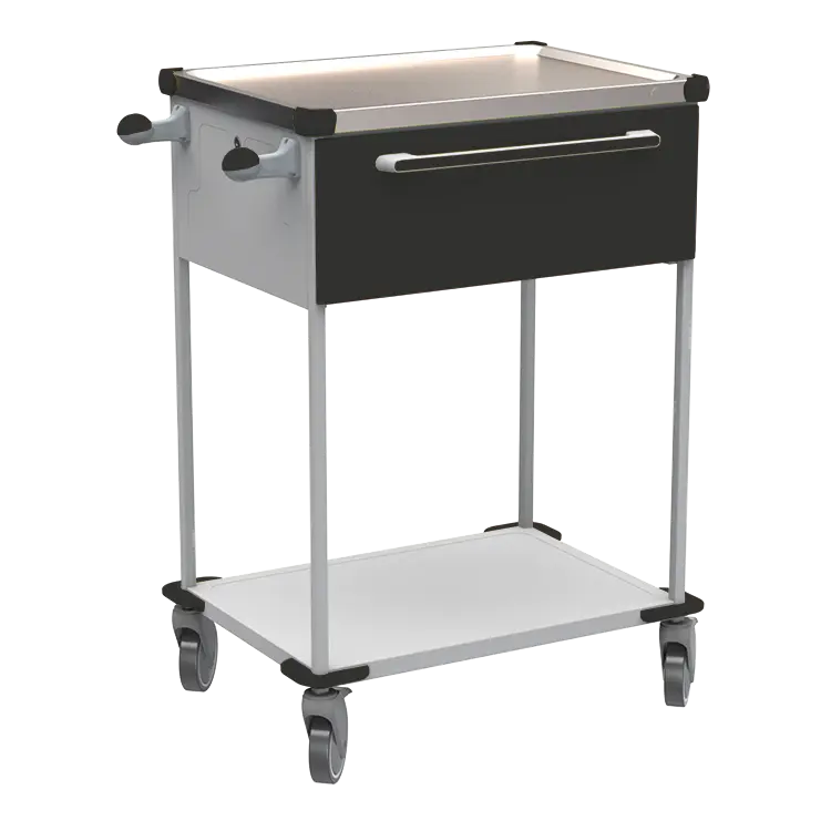 ASSIST 191 vozík zdravotnický, plast ABS, černá