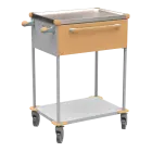 ASSIST 191 vozík zdravotnický, plast ABS, hnědobéžová