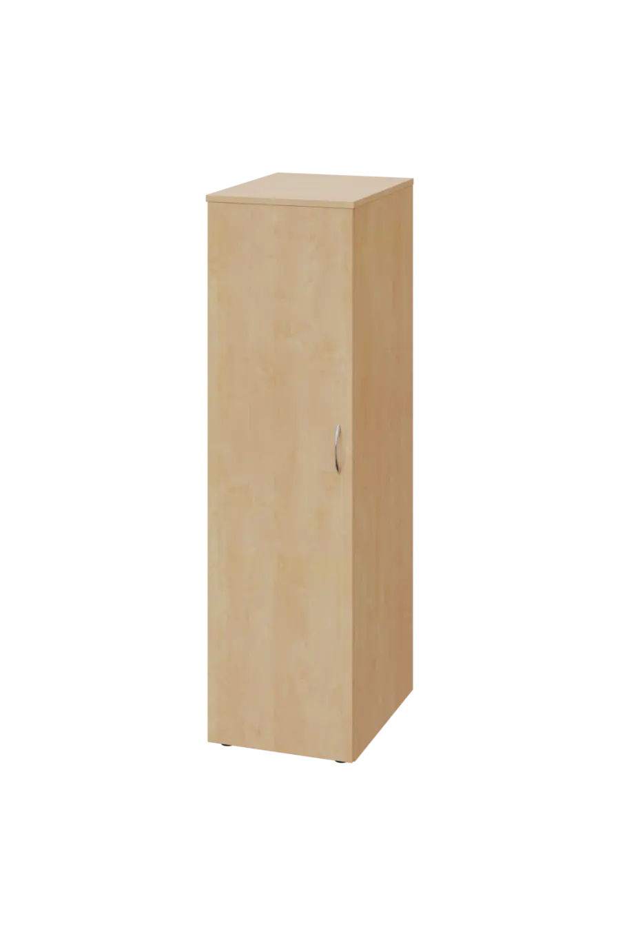 EST 4 - 42 šatní skříň, 1-dveřová, tyč, levá, 1450x400x600, bříza světlá