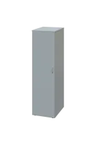 EST 4 - 42 šatní skříň, 1-dveřová, tyč, levá, 1450x400x600, šedá