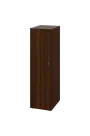 EST 4 - 42 šatní skříň, 1-dveřová, tyč, levá, 1450x400x600, ořech královský