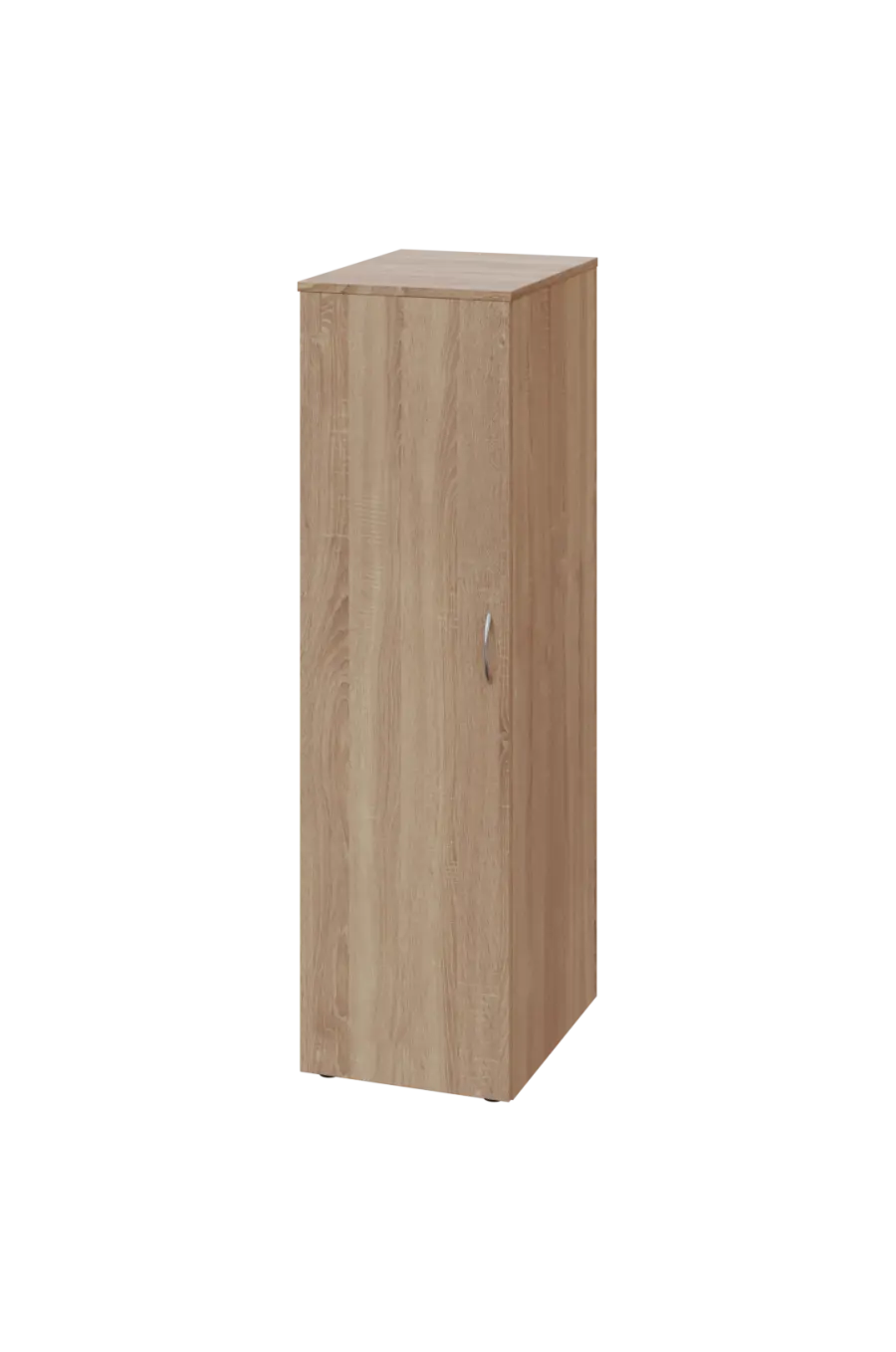 EST 4 - 42 šatní skříň, 1-dveřová, tyč, levá, 1450x400x600, dub bardolino