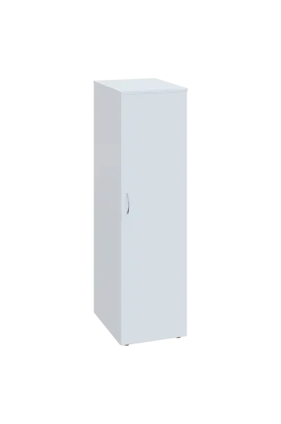 EST 4 - 42 šatní skříň, 1-dveřová, tyč, pravá, 1450x400x600, bílá