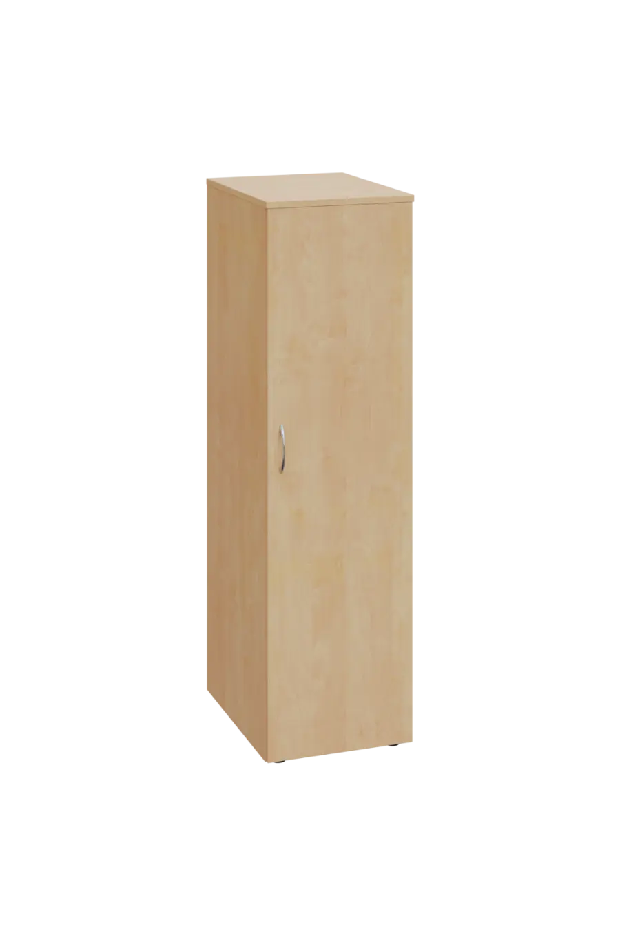 EST 4 - 42 šatní skříň, 1-dveřová, tyč, pravá, 1450x400x600, bříza světlá