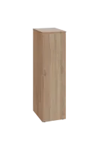 EST 4 - 42 šatní skříň, 1-dveřová, tyč, pravá, 1450x400x600, dub bardolino