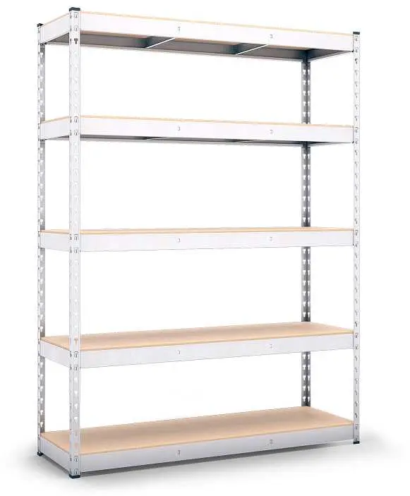 HEAVY regál 2160x1200x500/5 polic/300 kg, pozink