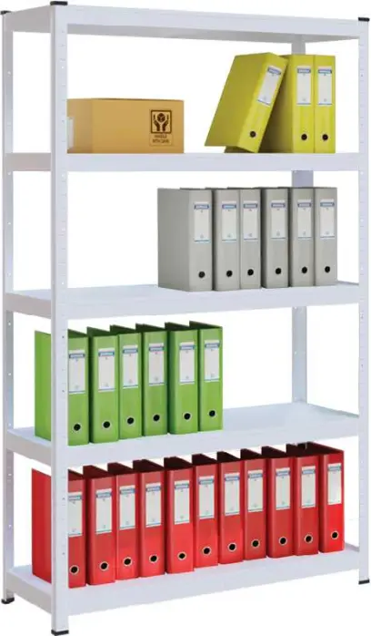 DEPOT regál 1800x900x450/5 polic/175 kg, bílá