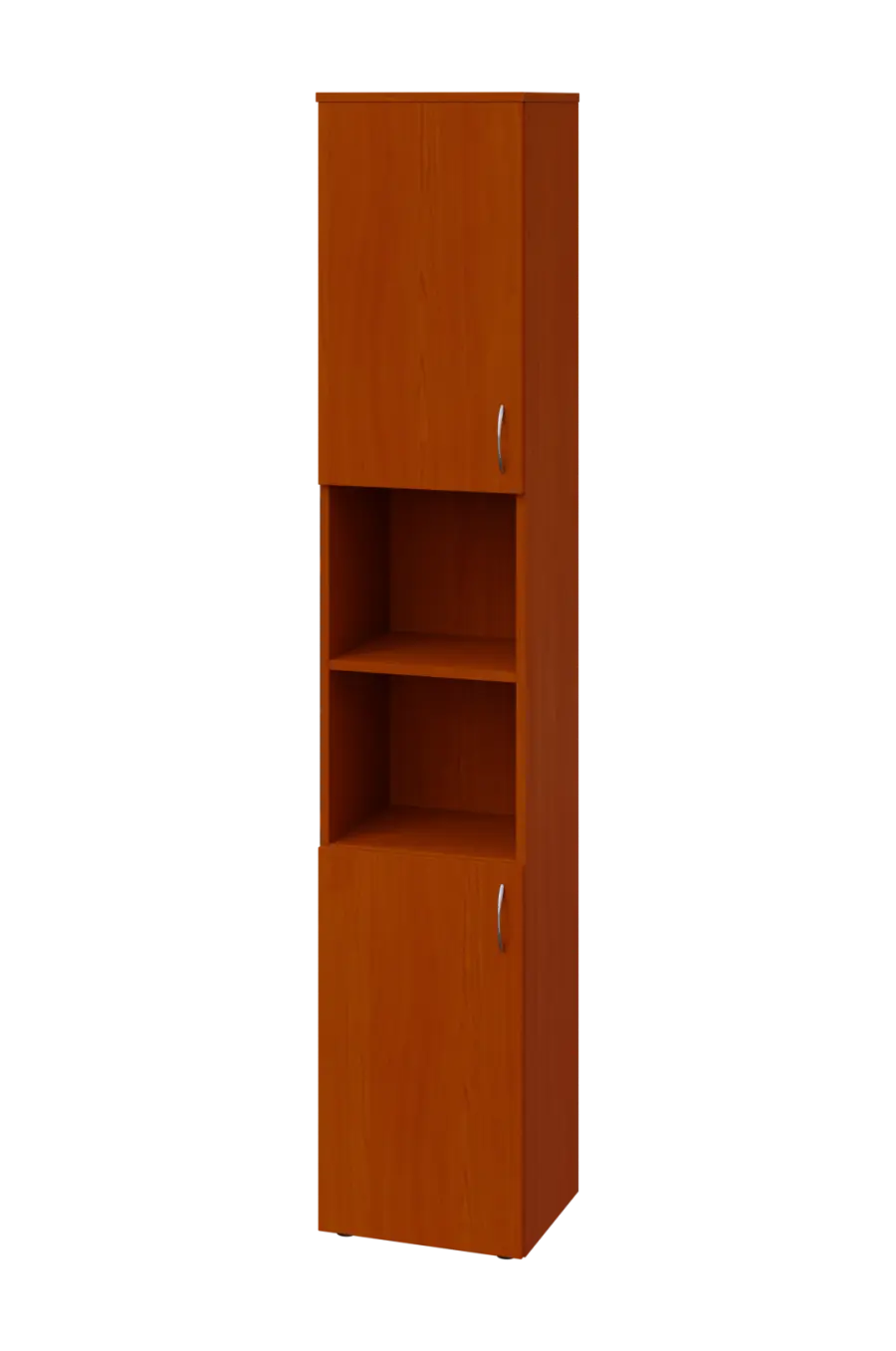 ENP 6 - 42DN kancelářská skříň, 2-dveřová/nika, levá, 2150x400x400, třešeň šumavská