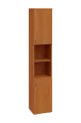 ENP 6 - 42DN kancelářská skříň, 2-dveřová/nika, pravá, 2150x400x400, olše jantar