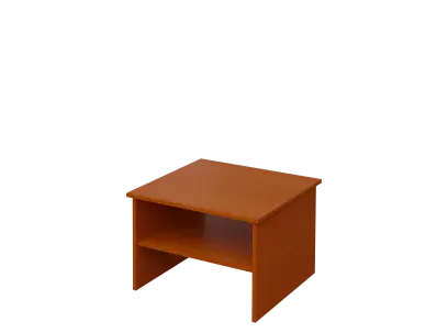 DANIEL - 1 stolek konferenční 65x65 cm, deska 18 mm lamino - třešeň šumavská