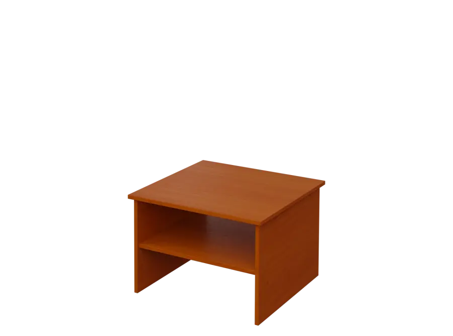 DANIEL - 1 stolek konferenční 65x65 cm, deska 18 mm lamino - třešeň šumavská