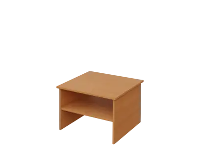 DANIEL - 1 stolek konferenční 65x65 cm, deska 18 mm lamino - buk royal