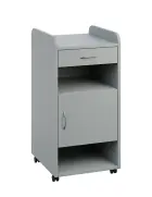 NSL - 01 L stolek noční k lůžku, pravostranný, šedá