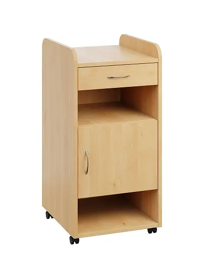 NSL - 01 L stolek noční k lůžku, pravostranný, javor horský