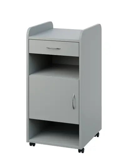 NSL - 01 L stolek noční k lůžku, levostranný, šedá