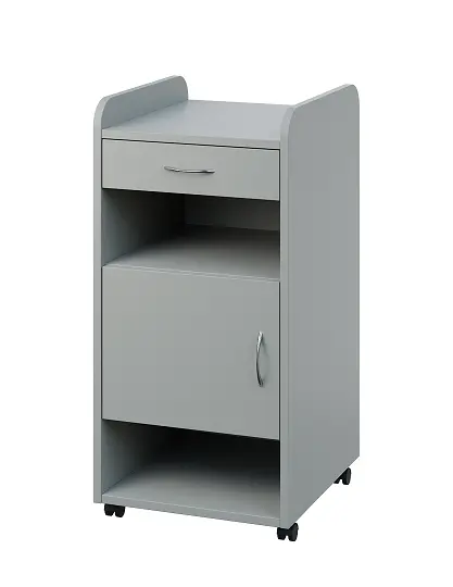 NSL - 01 L stolek noční k lůžku, levostranný, šedá