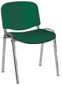 ALTAMIRA židle konferenční, kostra chrom, látka SUE 59 zelená