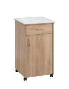 NSL - 14 PV stolek noční k lůžku, pravostranný lamino - dub bardolino