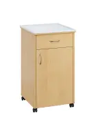 NSL - 14 PV stolek noční k lůžku, pravostranný lamino - javor horský