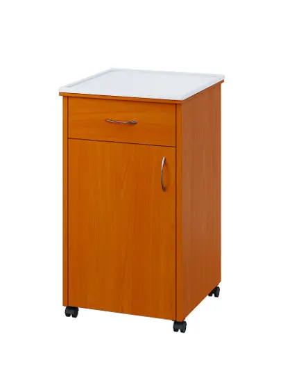 NSL - 14 PV stolek noční k lůžku, levostranný, lamino - třešeň šumavská