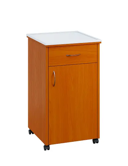 NSL - 14 PV stolek noční k lůžku, pravostranný, lamino - třešeň šumavská