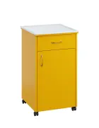 NSL - 14 PV stolek noční k lůžku, pravostranný, lamino - žlutá odio