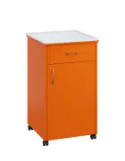 NSL - 14 PV stolek noční k lůžku, pravostranný, lamino - pomeranč