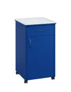 NSL - 14 PV stolek noční k lůžku, pravostranný, lamino - královská modř