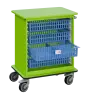 DEXTER 22 vozík boxový, otevřený, 880x750x520 mm, jarní zeleň