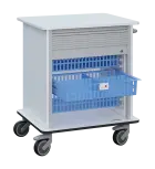 DEXTER 23 vozík boxový, roletový, nízký, 880x780x620 mm, bílá