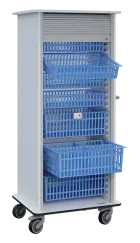 DEXTER 27 vozík boxový, roletový, 1780x780x620 mm, bílá