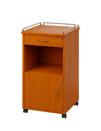 NSL - 17 KO stolek noční k lůžku, levostranný, lamino - třešeň šumavská