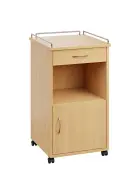 NSL - 17 KO stolek noční k lůžku, pravostranný, lamino - javor horský