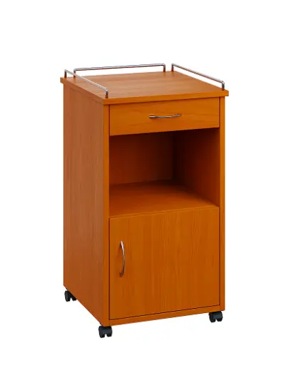 NSL - 17 KO stolek noční k lůžku, pravostranný, lamino - třešeň šumavská