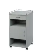 NSL - 16 KO stolek noční k lůžku, levostranný, lamino - šedá