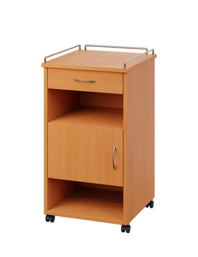 NSL - 16 KO stolek noční k lůžku, levostranný, lamino - buk Royal