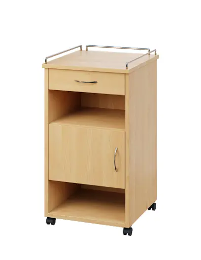 NSL - 16 KO stolek noční k lůžku, levostranný, lamino - javor horský