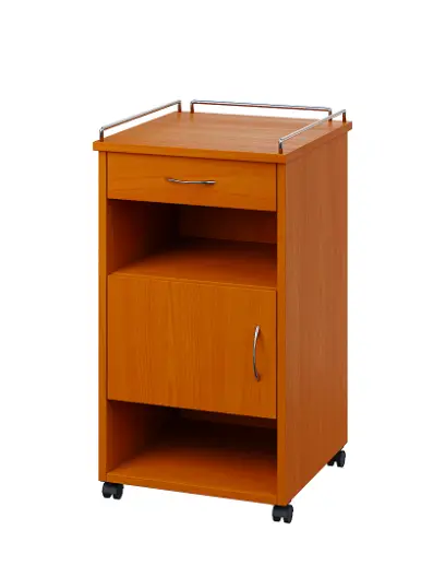 NSL - 16 KO stolek noční k lůžku, levostranný, lamino - třešeň šumavská