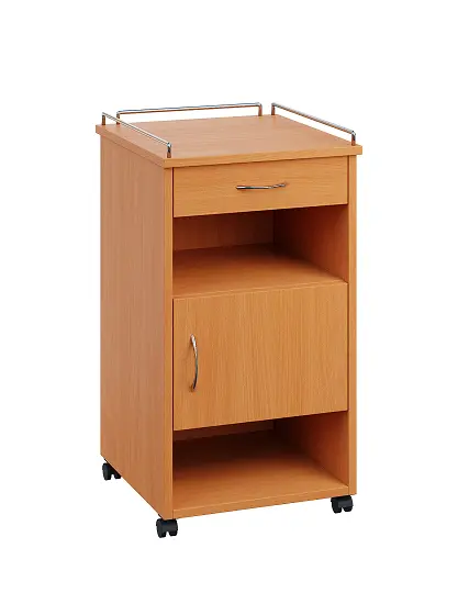 NSL - 16 KO stolek noční k lůžku, pravostranný, lamino - buk Royal